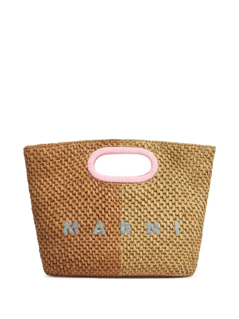 Marni Seaside Tote Bag in Braun