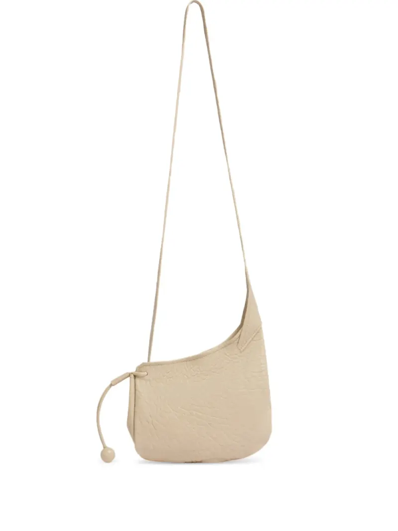 Marni Umhängetasche mit Kordelzug in Nude