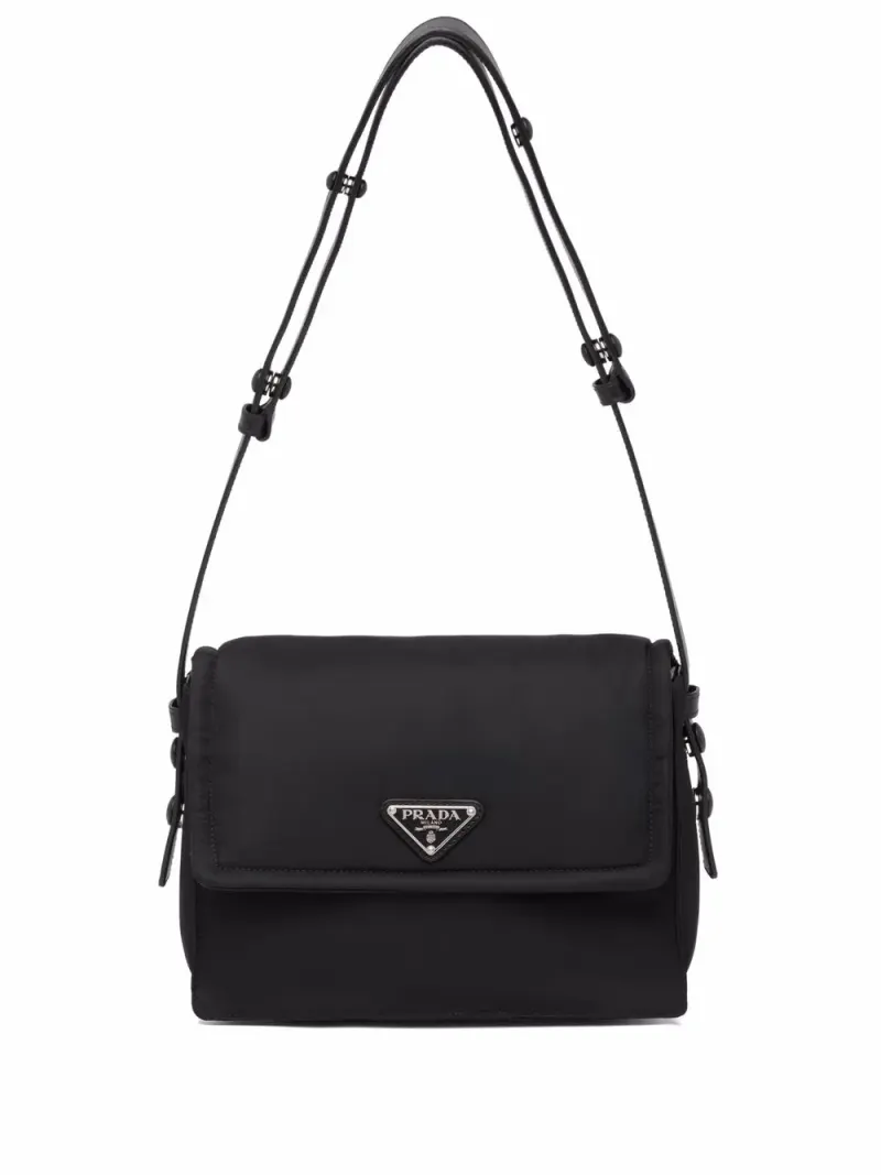 Prada Traveller OS in Schwarz – Schultertaschen
