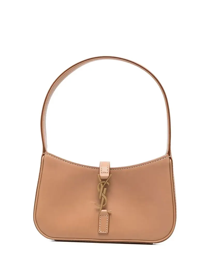 Saint Laurent Le 5 a 7 Mini-Tasche Mini in Braun