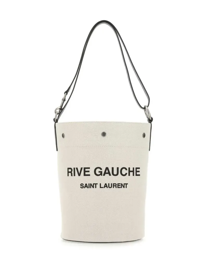 Saint Laurent Rive Gauche Shopper in Nude