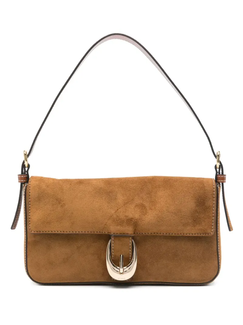 Staud Harlow in Braun – Schultertaschen