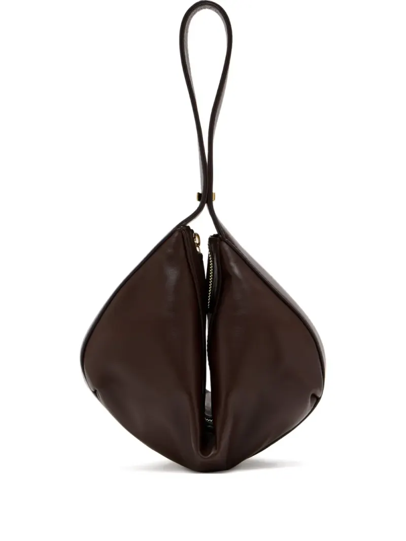 Staud Klassische Schultertasche in Braun