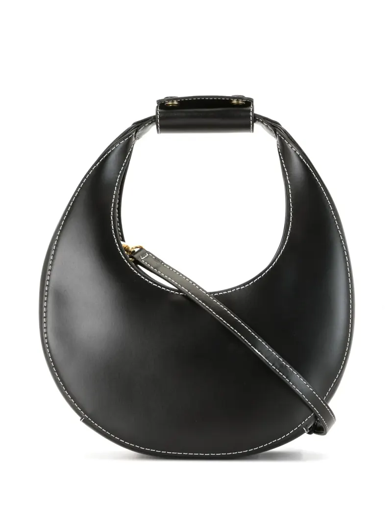 Staud Mini-Schultertasche Mini in Schwarz