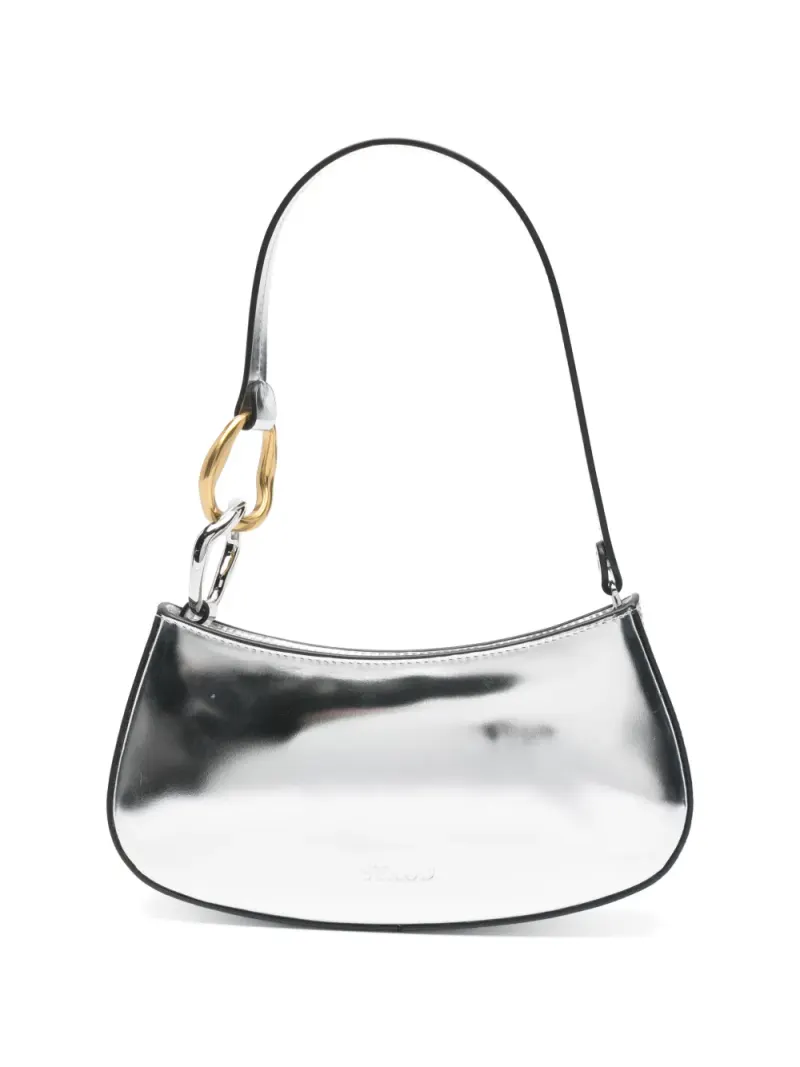 Staud Ollie Schultertasche in Silber