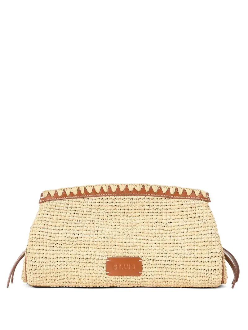 Staud Wandelbare Maude Clutch in Nude