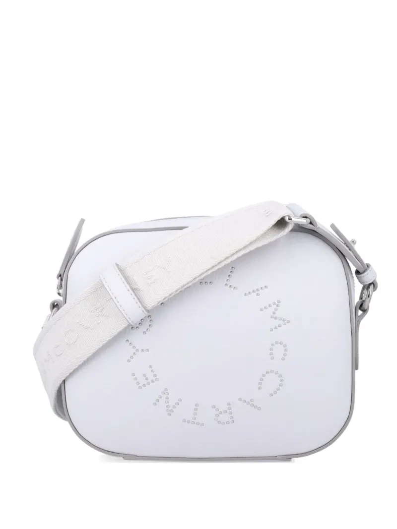 Stella McCartney Camera Tasche mit Logo-Detail in Weiß