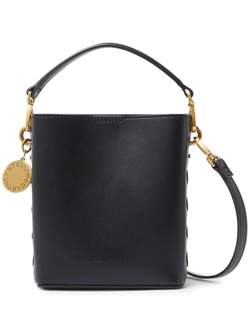 Stella McCartney Frayme Beuteltasche in Schwarz