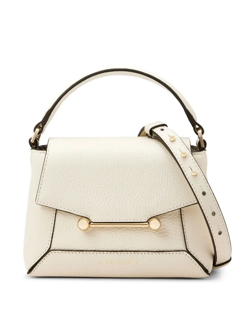 Strathberry Mosaic Mini in Nude – Tote Bags