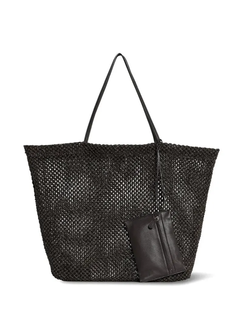 The Row Barn Tote Bag in Braun