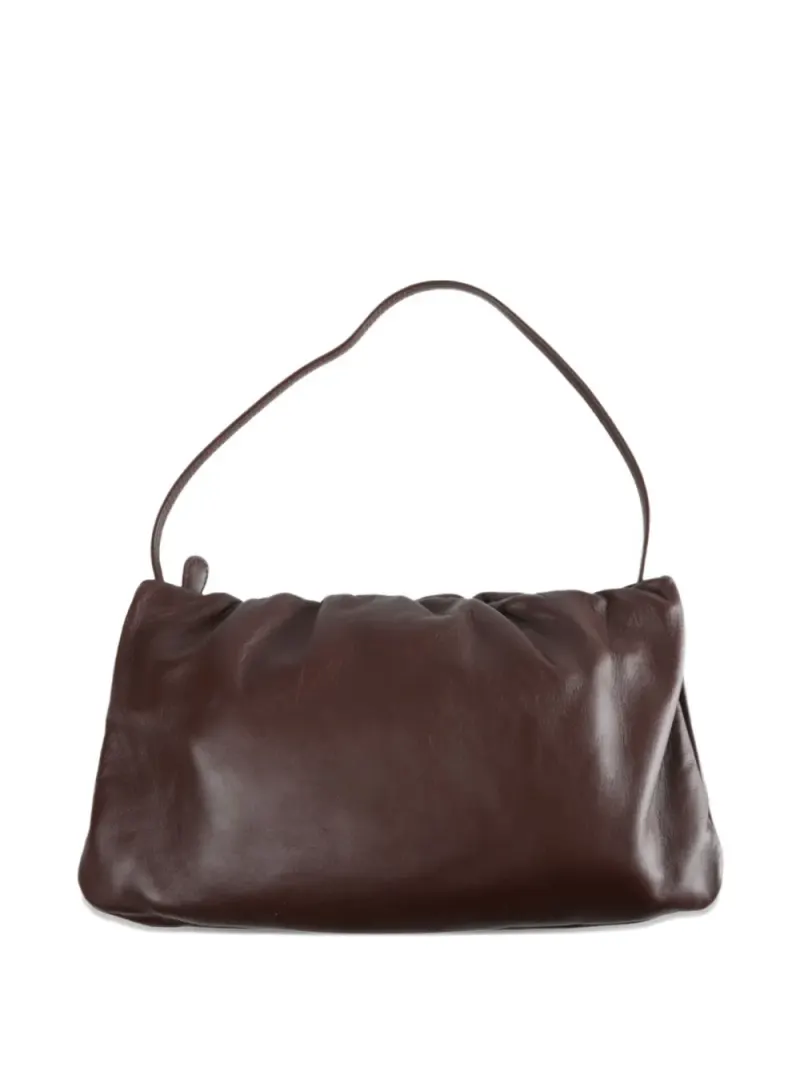 The Row Handtasche mit Raffungen in Braun