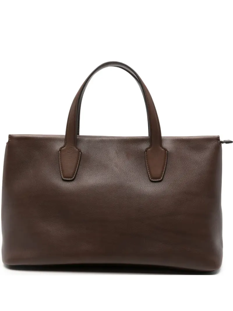 The Row Marcel Tote Bag in Braun