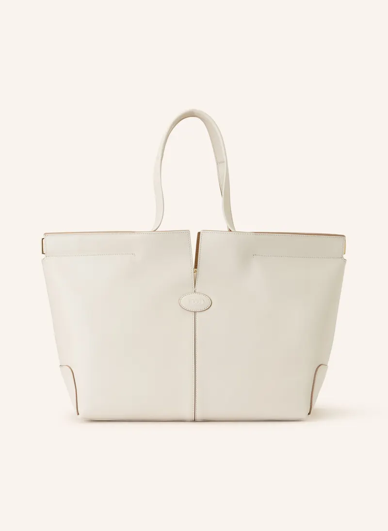 Tod's Medio Small in weiss – Shopper