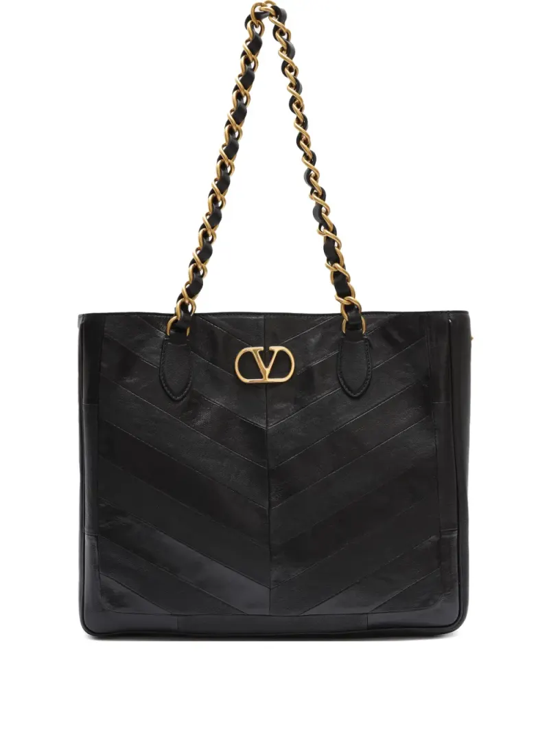 Valentino Laseine in Schwarz – Tote Bags