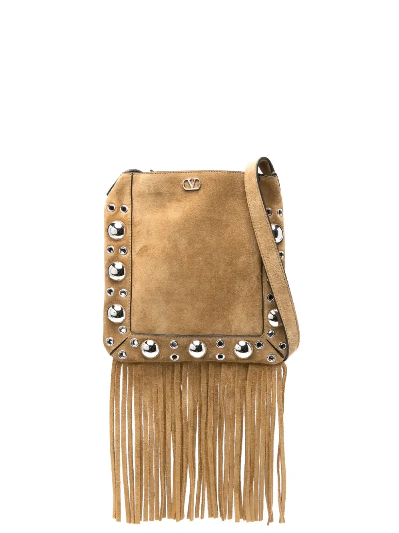 Valentino Nelcôte in Nude – Schultertaschen