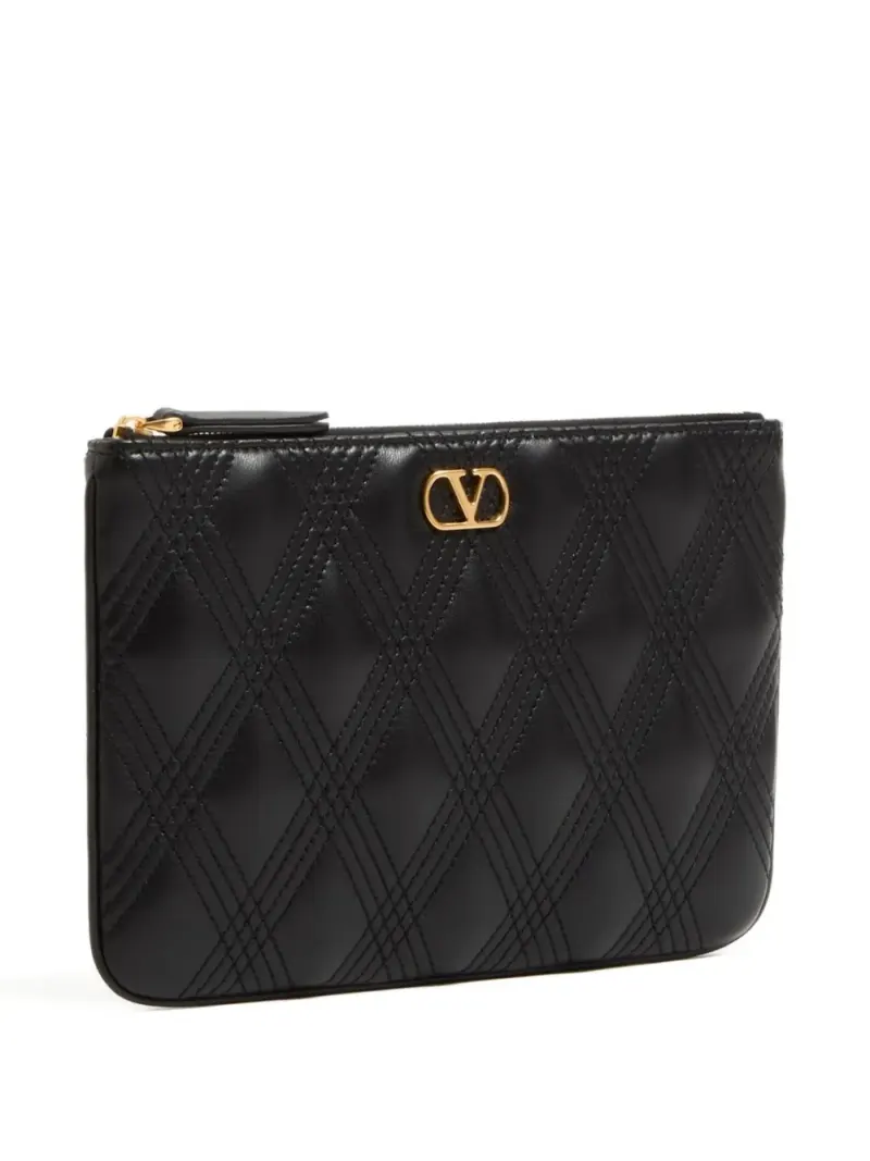 Valentino Quiltie 67 in Schwarz – Schultertaschen