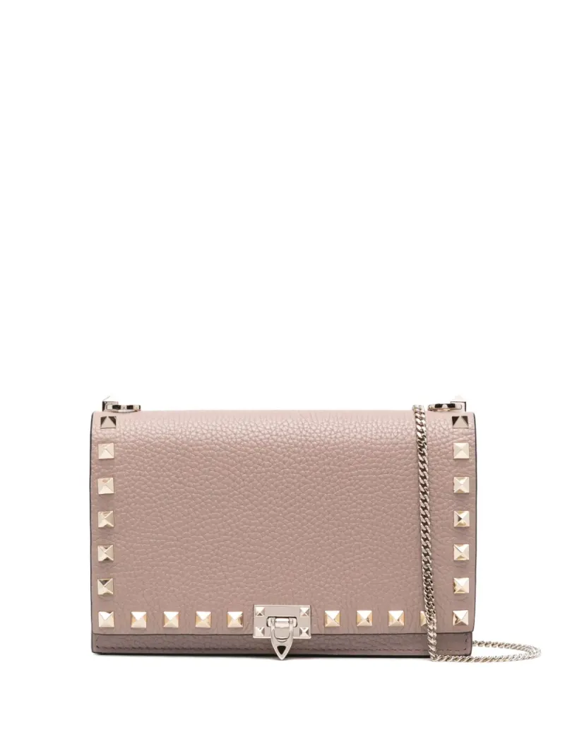 Valentino Rockstud Umhängetasche in Nude