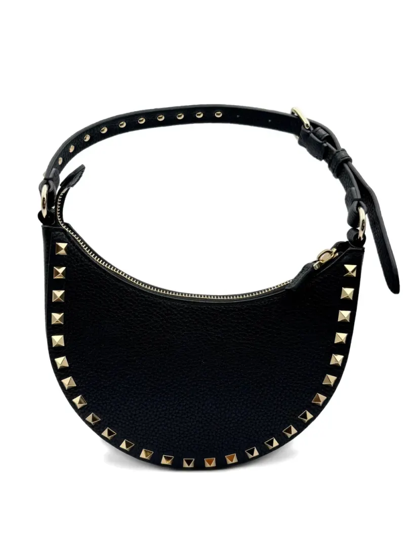 Valentino Valentino Garavani Rockstud in Schwarz – Schultertaschen
