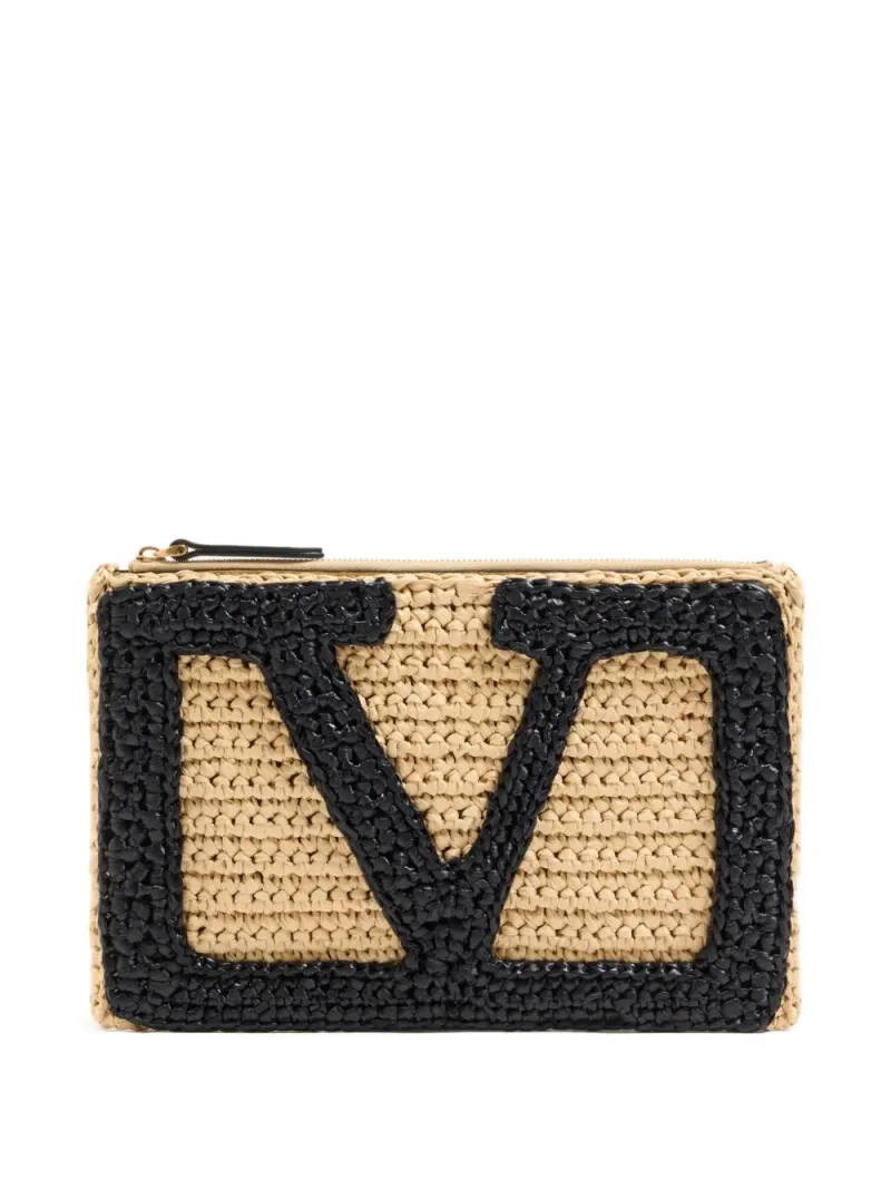 Valentino Viva Superstar Clutch in Nude