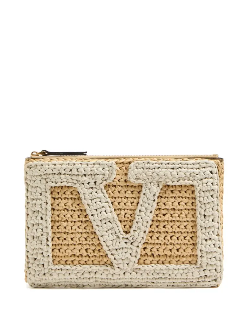 Valentino Viva Superstar Clutch in Nude
