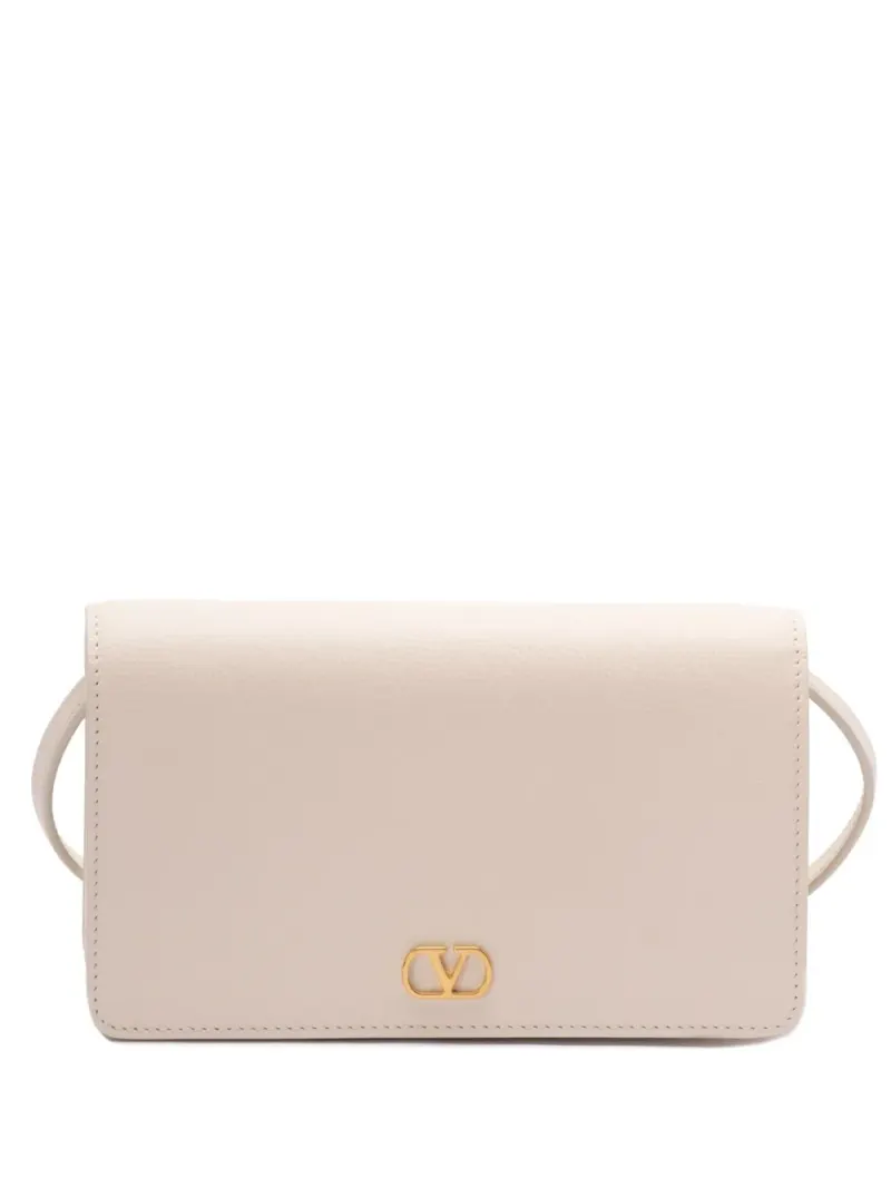 Valentino Mini VLogo Signature Schultertasche Mini in Nude