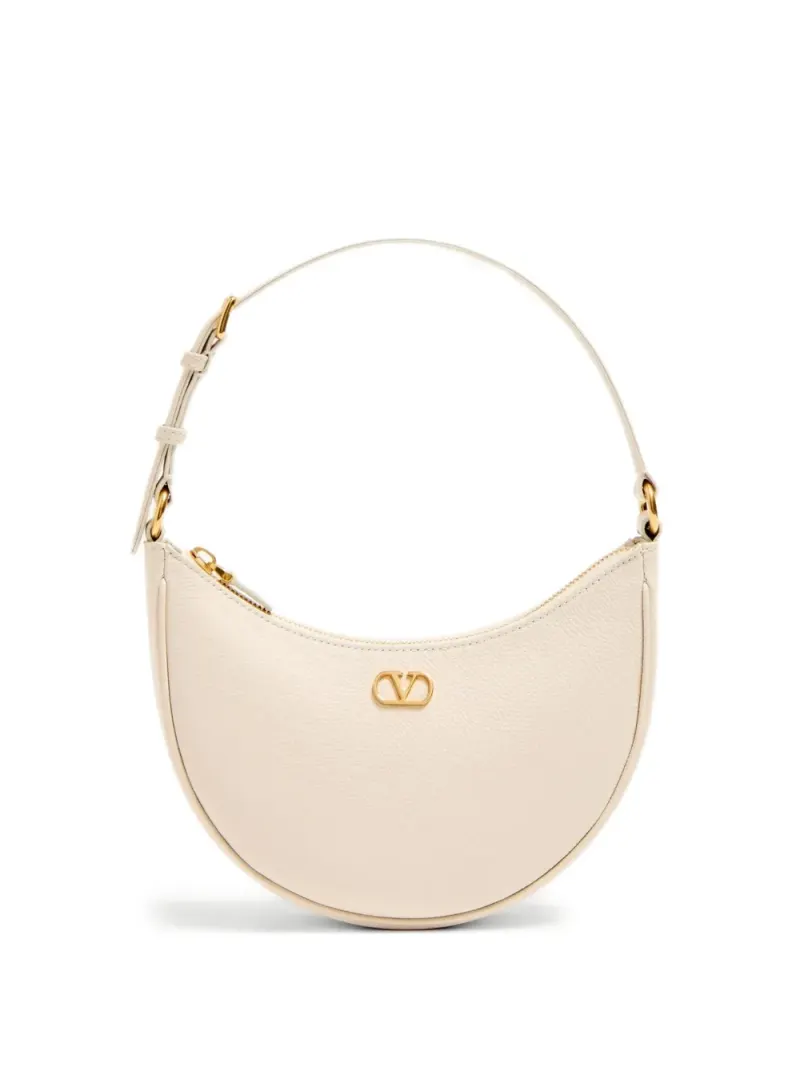 Valentino Mini VLogo Schultertasche Mini in Nude