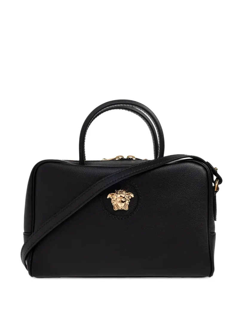 Versace Boston La Medusa Tote Bag in Schwarz