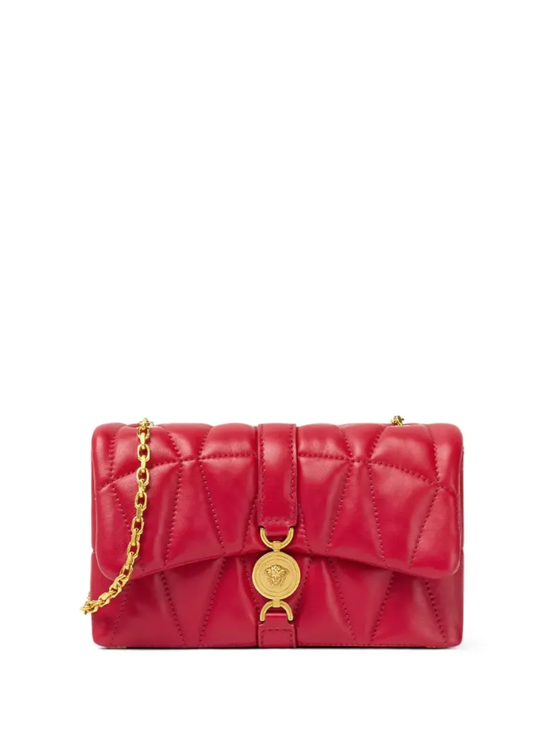 Versace Gesteppte Kleio Mini-Tasche Mini in Rot