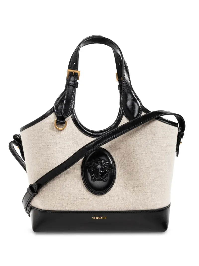 Versace Rivière in Nude – Tote Bags