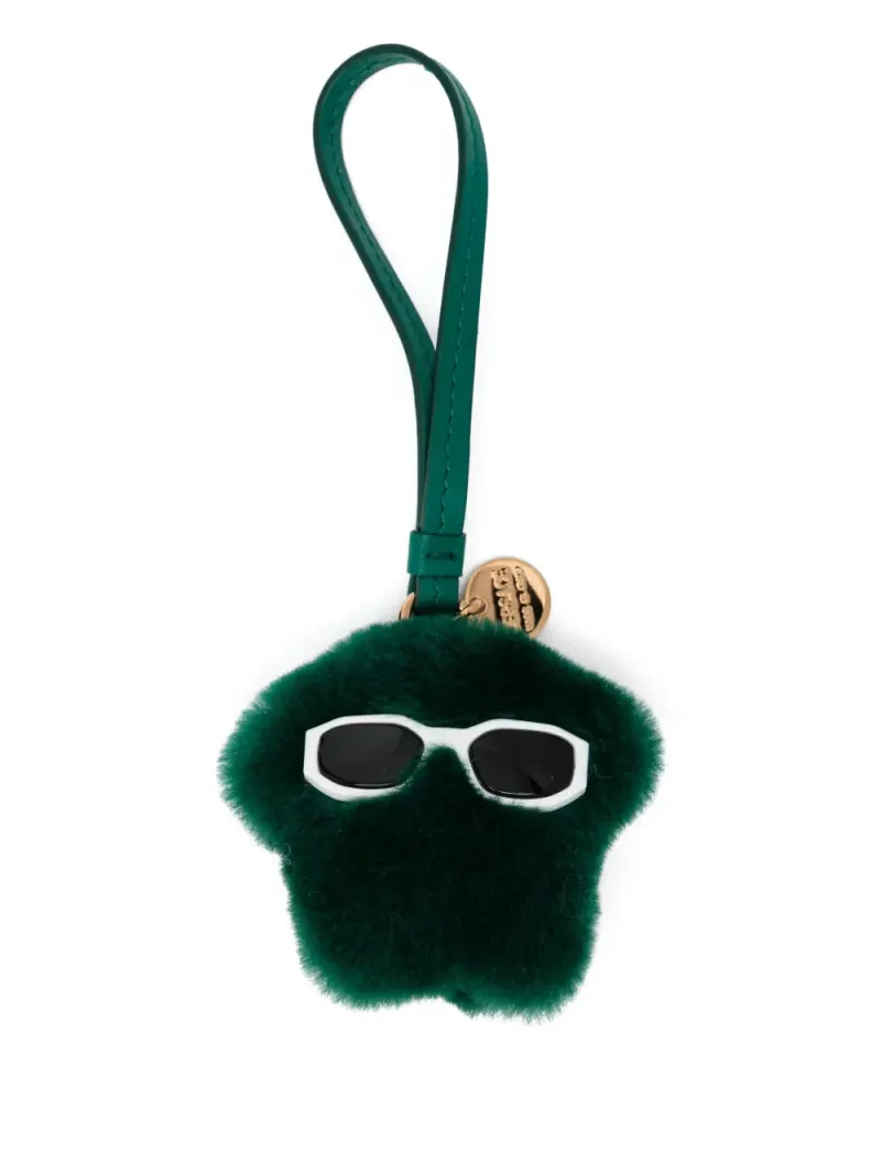 Versace Taschenanhänger in Grün – Taschen-Accessoires