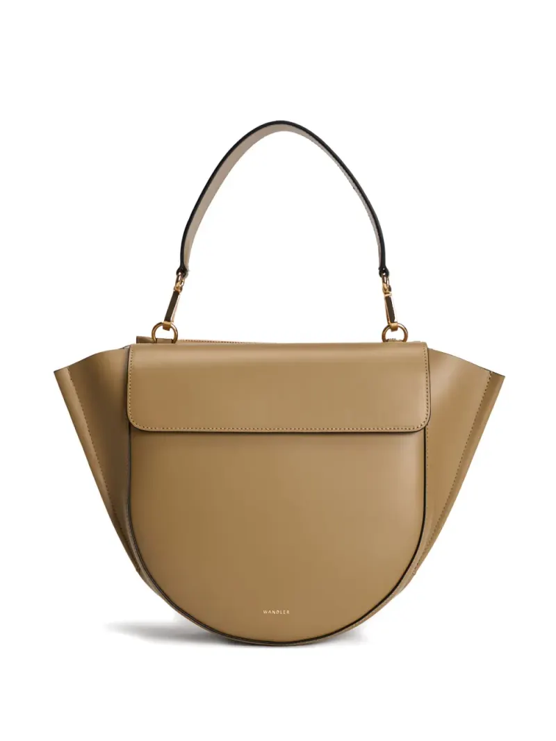 Wandler Abgerundete Schultertasche in Braun