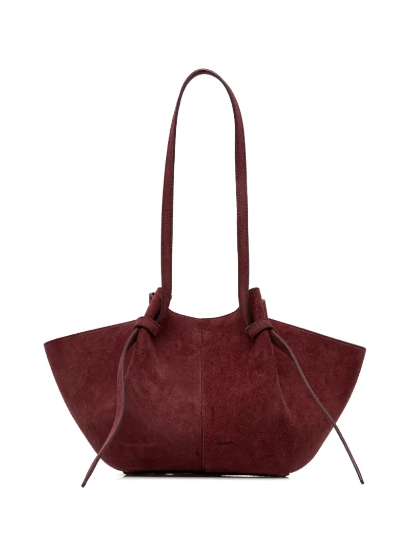 Yuzefi Mochi Schultertasche mit Knotendetail in Rot
